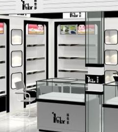 洛陽博物館手機化妝品展柜定制 設(shè)計制作一體化，價格優(yōu)于同行的平面設(shè)計方案